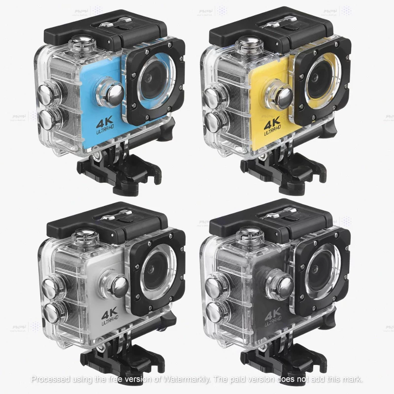 دوربین ورزشی اکشن کمرا (Action Camera) ضد آب 4K - تصویر 6