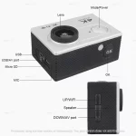دوربین ورزشی اکشن کمرا (Action Camera) ضد آب 4K - تصویر 7
