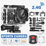 دوربین ورزشی اکشن کمرا (Action Camera) ضد آب 4K - تصویر 9