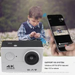 دوربین ورزشی اکشن کمرا (Action Camera) ضد آب 4K - تصویر 10
