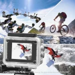 دوربین ورزشی اکشن کمرا (Action Camera) ضد آب 4K - تصویر 11
