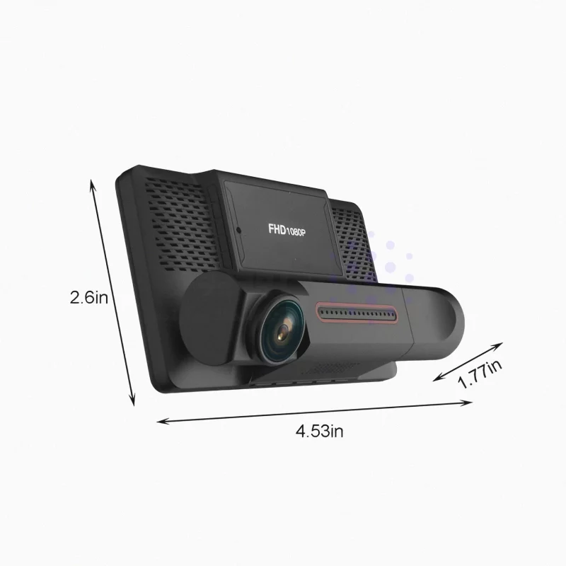 دوربین ثبت وقایع خودرو 3 لنز مدل XH208 - تصویر 8