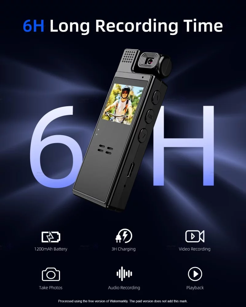 مینی دوربین فیلمبرداری ورزشی و پلیسی مدل L9 – WiFi - تصویر 8
