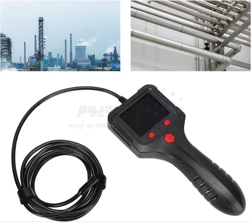 دوربین شلنگی و آندوسکوپی مانیتور دار 10 متری P100 - تصویر 12