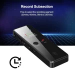 دستگاه ضبط صدای خبرنگاری مدل V90 با حافظه 32GB - تصویر 6