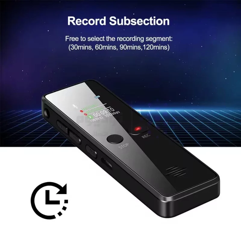 دستگاه ضبط صدای خبرنگاری مدل V90 با حافظه 32GB - تصویر 6