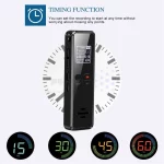 دستگاه ضبط صدای خبرنگاری مدل V90 با حافظه 32GB - تصویر 10
