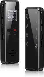 دستگاه ضبط صدای خبرنگاری مدل V90 با حافظه 32GB - تصویر 11