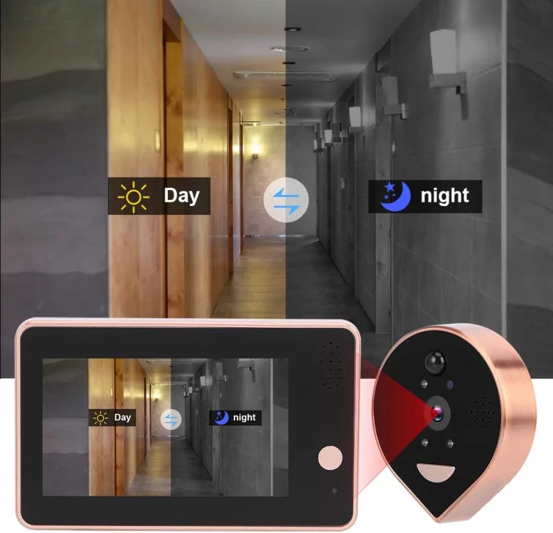 دوربین چشمى درب مانیتور دار مدل Wi-Fi C4 - تصویر 5