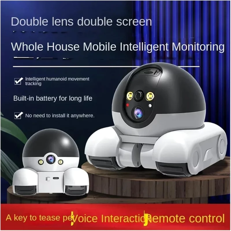دوربین رباتیک سیمکارتی هوشمند 2K مدل ROBOT CAM - تصویر 3