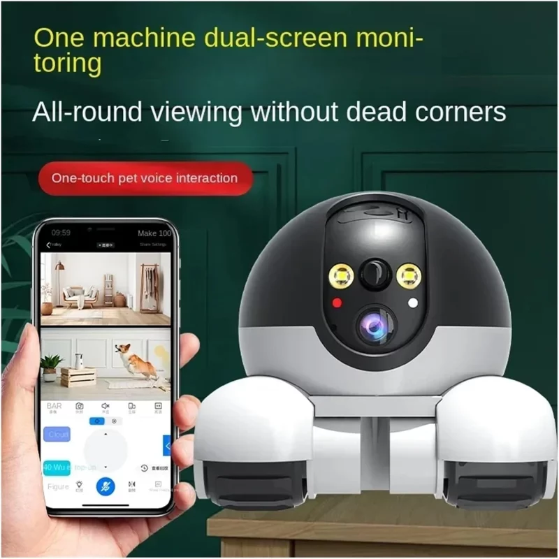 دوربین رباتیک سیمکارتی هوشمند 2K مدل ROBOT CAM - تصویر 5