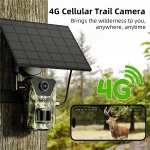 دوربین تله ای، شکار و حیات وحش ( Trail Camera ) سولار و سیمکارتی مدل HW23 - تصویر 9