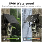 دوربین تله ای، شکار و حیات وحش ( Trail Camera ) سولار و سیمکارتی مدل HW23 - تصویر 6