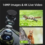 دوربین تله ای، شکار و حیات وحش ( Trail Camera ) سولار و سیمکارتی مدل HW23 - تصویر 5