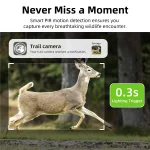 دوربین تله ای، شکار و حیات وحش ( Trail Camera ) سولار و سیمکارتی مدل HW23 - تصویر 4