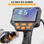 دوربین شلنگی و آندوسکوپی مانیتور دار سر چرخشی P150 - تصویر 5