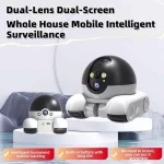 دوربین رباتیک سیمکارتی هوشمند 2K مدل ROBOT CAM - تصویر 10