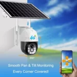 دوربین مینی اسپید دام سولار خورشیدی سیمکارتی V380 - تصویر 7