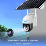 دوربین مینی اسپید دام سولار خورشیدی سیمکارتی V380 - تصویر 9