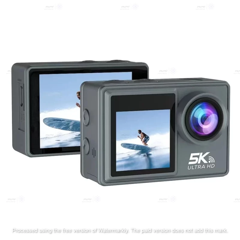 دوربین ورزشی اکشن کمرا (Action Camera) ضد آب 5K - تصویر 8