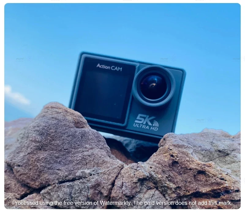 دوربین ورزشی اکشن کمرا (Action Camera) ضد آب 5K - تصویر 6