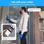 دوربین چشمی درب مانیتور دار Wi-Fi مدل C4 - تصویر 7