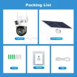 دوربین مینی اسپید دام سولار خورشیدی سیمکارتی مدل VCS09 - تصویر 3