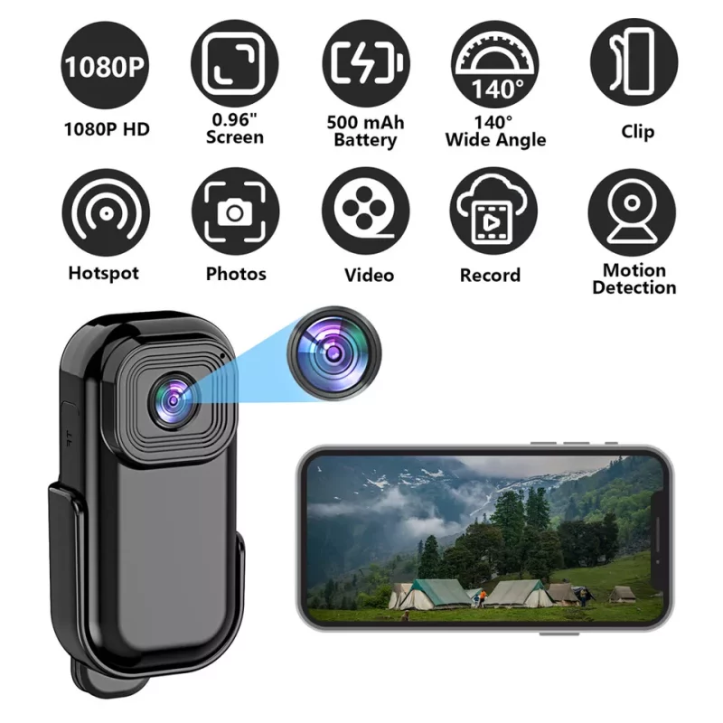 دوربین فیلمبرداری ورزشی و پلیسی مدل  اL13 – WiFi - تصویر 6
