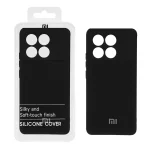 قاب نیو سیلیکون محافظ لنزدار RFF مدل Xiaomi Poco X6 Pro 5G - مشکی (پک دار)