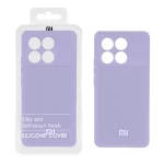 قاب نیو سیلیکون محافظ لنزدار RFF مدل Xiaomi Poco X6 Pro 5G - یاسی (پک دار)