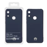 قاب نیو سیلیکون محافظ لنزدار RFF مدل Huawei Y6 (2019) / Y6 Prime (2019) / Y6s / Honor 8a - سرمه ای (پک دار)
