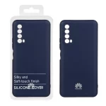 قاب نیو سیلیکون محافظ لنزدار RFF مدل Huawei Y7a - سرمه ای (پک دار)