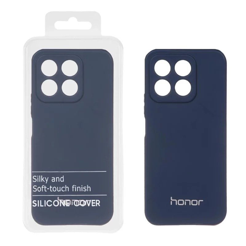 قاب نیو سیلیکون محافظ لنزدار RFF مدل Honor X8b - سرمه ای (پک دار) - تصویر 2