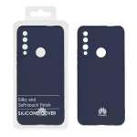 قاب نیو سیلیکون محافظ لنزدار RFF مدل Huawei Y9 Prime 2019 - سرمه ای (پک دار)