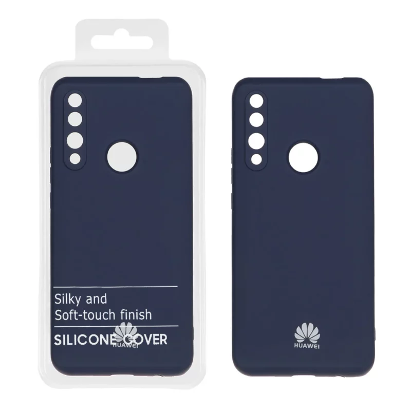 قاب نیو سیلیکون محافظ لنزدار RFF مدل Huawei Y9 Prime 2019 - سرمه ای (پک دار) - تصویر 2