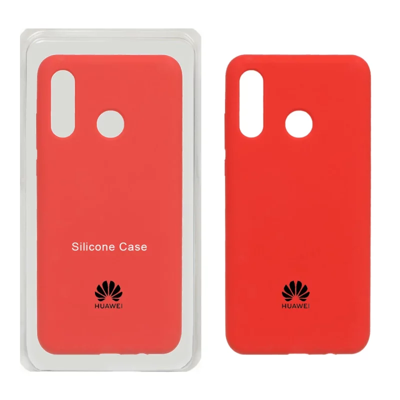 قاب سیلیکونی پاک کنی اورجینال Huawei P30 Lite - قرمز (پک اصلی) - تصویر 2