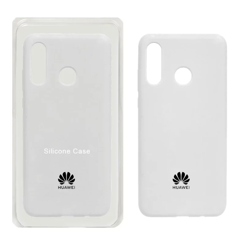 قاب سیلیکونی پاک کنی اورجینال Huawei P30 Lite - سفید (پک اصلی) - تصویر 2