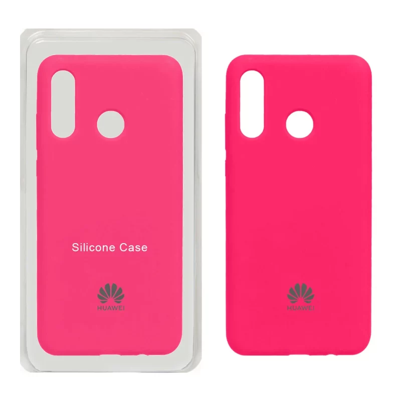 قاب سیلیکونی پاک کنی اورجینال Huawei P30 Lite - صورتی فانتزی (پک اصلی) - تصویر 2
