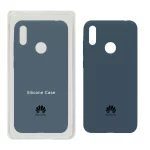 قاب سیلیکونی پاک کنی اورجینال Huawei Y7 Prime (2019) / Huawei Y7 (2019) - آبی تیره (پک اصلی)