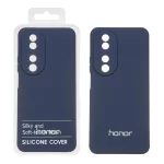 قاب نیو سیلیکون محافظ لنزدار RFF مدل Honor X7b - سرمه ای (پک دار)