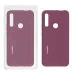 قاب سیلیکونی پاک کنی اورجینال Huawei Y9 Prime (2019) / Honor 9X - زرشکی (پک اصلی)