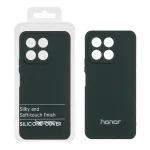 قاب نیو سیلیکون محافظ لنزدار RFF مدل Honor X6b - سبز تیره (پک دار)
