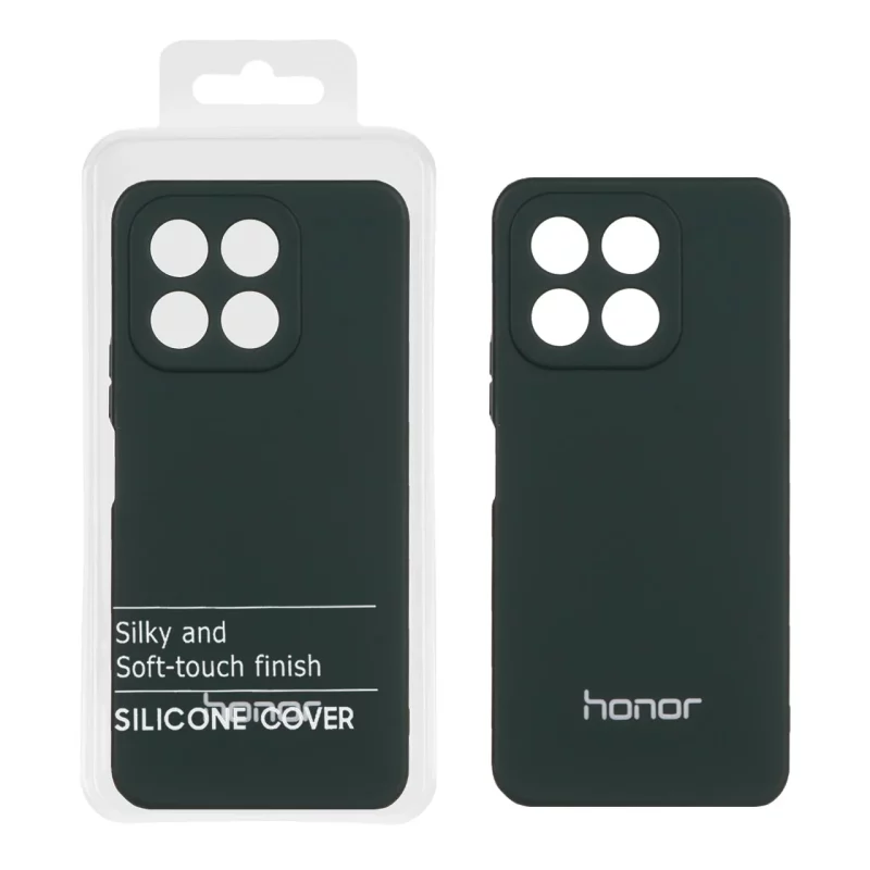 قاب نیو سیلیکون محافظ لنزدار RFF مدل Honor X6b - سبز تیره (پک دار) - تصویر 2