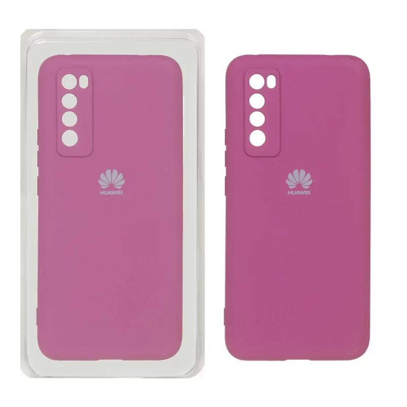 قاب سیلیکونی High Copy مدل AKB - Huawei Nova 7 5G - ارغوانی (پک دار) - تصویر 2