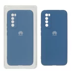 قاب سیلیکونی High Copy مدل AKB - Huawei Nova 7 5G - آبی تیره (پک دار)