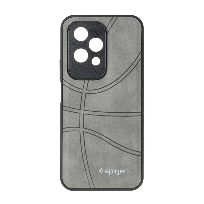 قاب طرح جیر Spigen بسکتبالی Honor 200 Lite - طوسی - تصویر 2