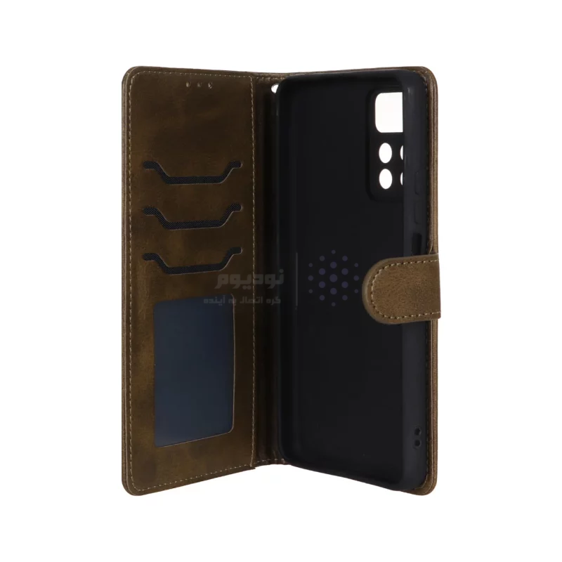 کیف موبایل مگنتی درجه یک MNC مدل Huawei Y5 (2018) / Y5 Prime (2018) / Y5 Lite (2018) / Honor 7s - سبز زیتونی - تصویر 3