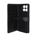 کیف چرمی موبایل مگنتی محافظ لنزدار Honor X7c - مشکی - تصویر 3