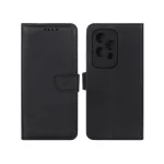 کیف چرمی موبایل مگنتی محافظ لنزدار Honor 200 Lite - مشکی