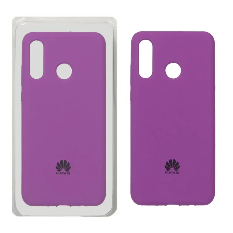 قاب سیلیکونی پاک کنی اورجینال Huawei P30 Lite - ارغوانی (پک اصلی) - تصویر 2